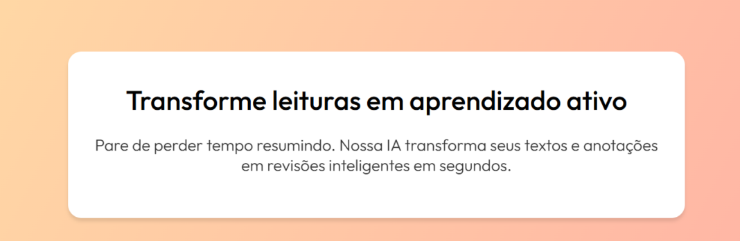 Card.ai Lança Plataforma De Flashcards Com Ia Para Transformar A Forma Como Estudantes Aprendem