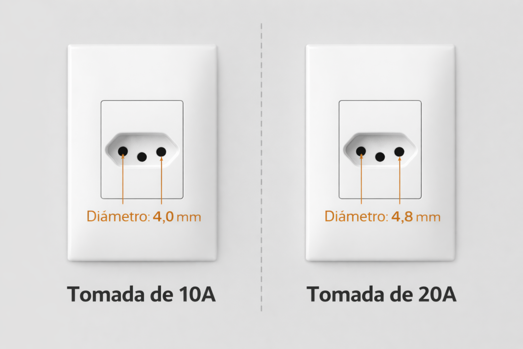 Como Diferenciar Tomadas De 10A E 20A: Guia Essencial Para Instalações Elétricas Seguras