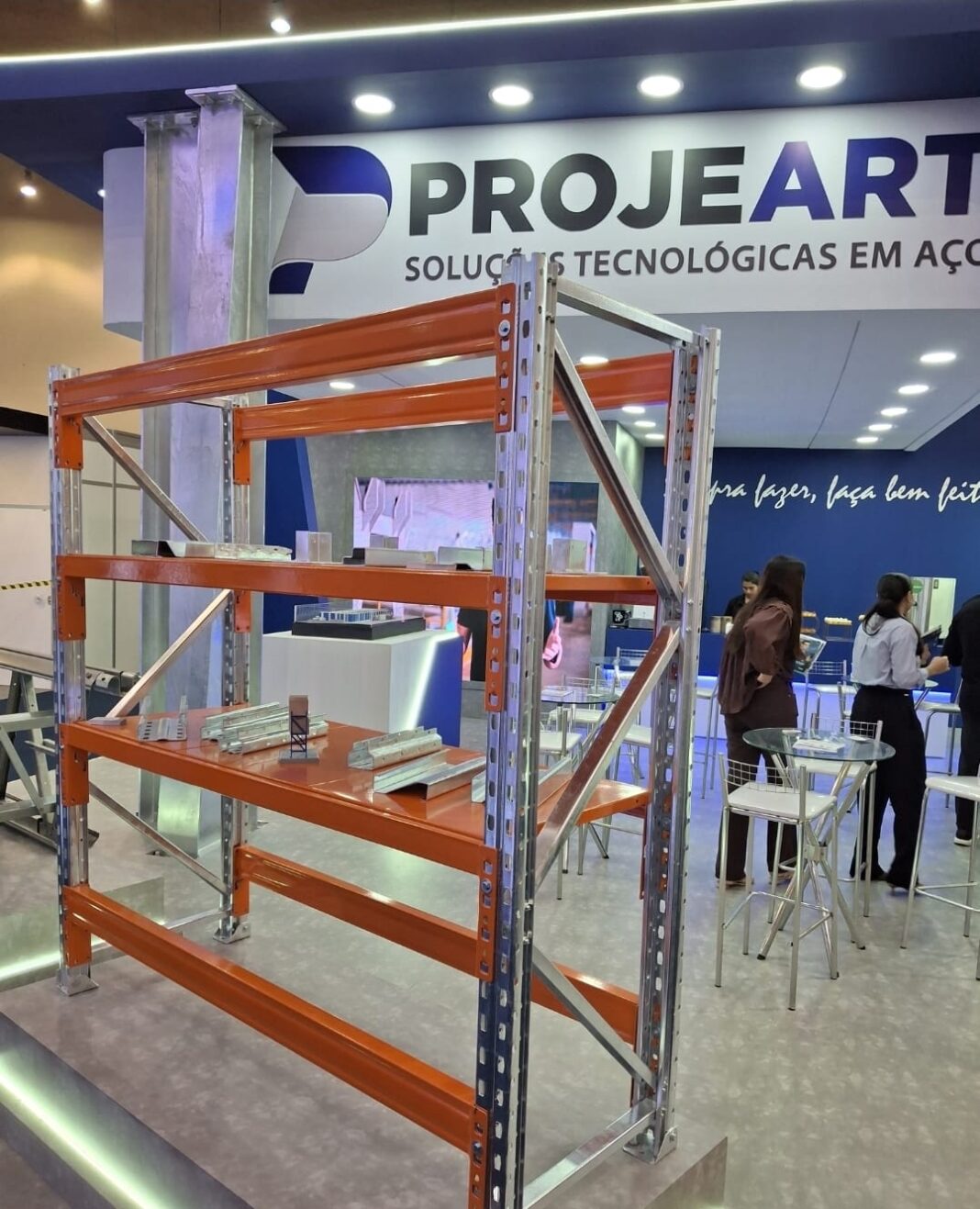 Projeart Apresenta O Inovador Sistemas De Armazenagem Durante A 1ª Feira Da Indústria Da Fiec, Em Fortaleza